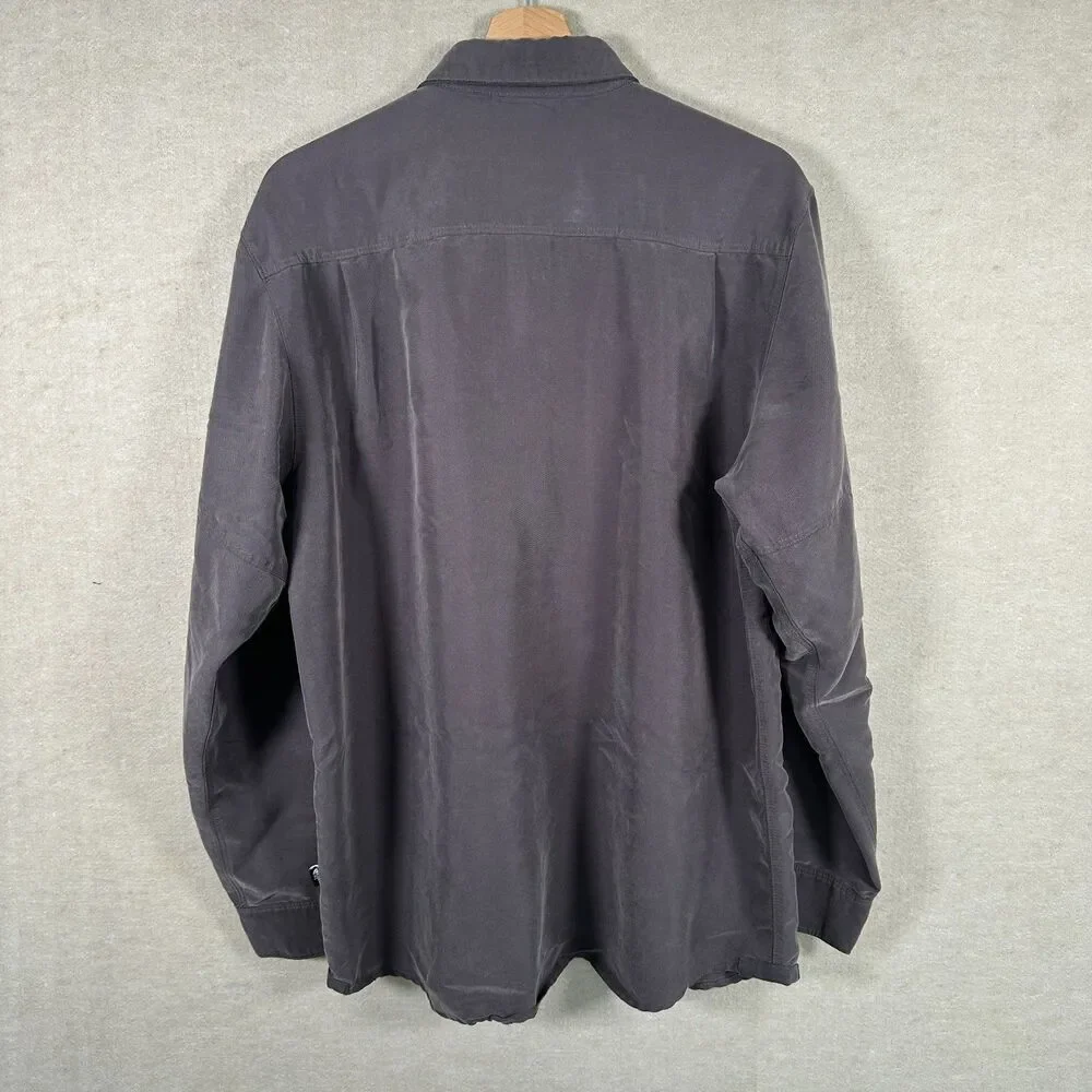 The North Face Button Up Shirt Mens Large Long Sleeve Outdoor Hiking Travel